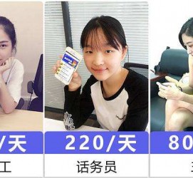内江关于斗米兼职上的模特雇用的信息