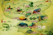 内江景点地图(长沙景点地图)