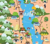 内江旅游地图(旅游地图app)